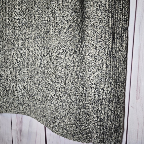 Christopher & Banks Black And Tan Zip-Up Tunic Sweater Womens XL - Picture 4 of 8